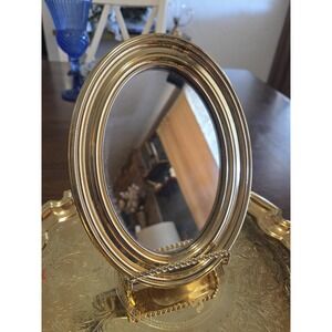 Vintage Home Interior Oval Mirror